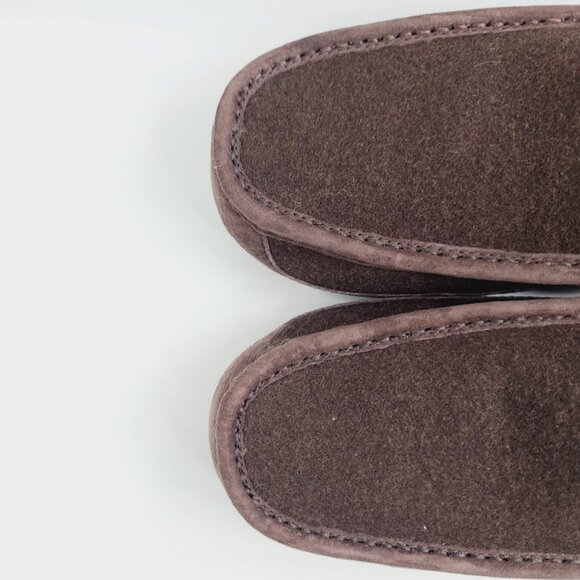 UGG Men\'s Brown Ascot 2 Suede Leather Classic Slip-On Loafer Size US 9